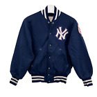 Vintage Aladen Athletic Wear New York Yankees Button Up Dugout Jacket VTG 1970s