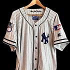 VTG 90s Starter New York Yankees Script Poly Cotton MLB Baseball Jersey XL