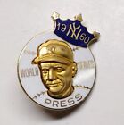 BALFOUR 1960 New York Yankees World Series Enamel press pin PRISTINE CONDITION!!